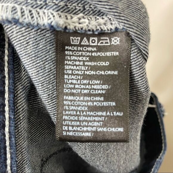 BDG Urban Outfitters High Rise Crop Kick Flare Belted Jeans Size 29 - Picture 10 of 10